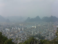 前几个月拍的靖西全景，删除又可惜，只好放出来吧