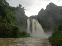 靖西景点  二郎瀑布