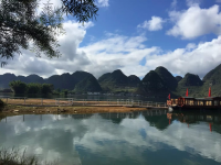 渠洋湖 靖西景点