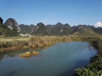 靖西 靖西市 手机 高速 风景