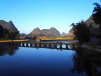 靖西美景 鹅泉古桥