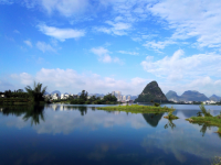 龙潭 公园 蓝天