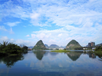 龙潭 公园 蓝天