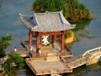 金山 鹅字碑 体育馆