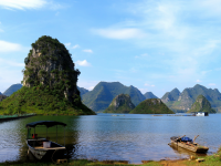 渠洋湖 靖西景点