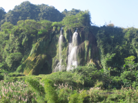 靖西景点 三叠岭瀑布