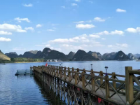 渠洋湖 靖西景点
