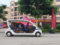 靖西城管端午驻守乐活城为中国·靖西端午药市护航