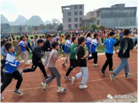 靖西市禄峒中心小学开展学生学党史系列活动