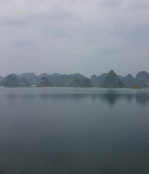 拍照发烧友，渠阳湖的美景