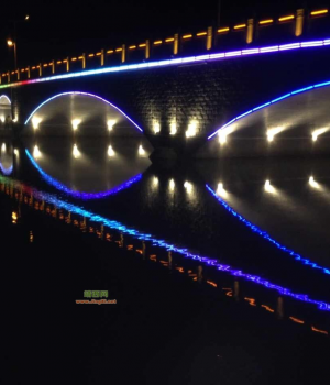 靖西环球桥夜景美美美