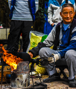 五一放假带着小钢炮回家练手