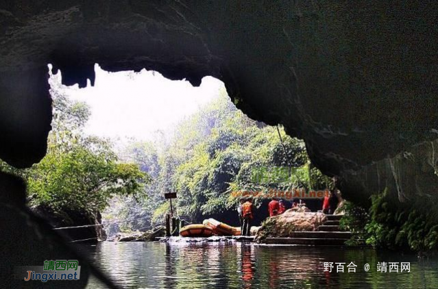 湖润镇古龙山峡谷群漂流景区 - 靖西网