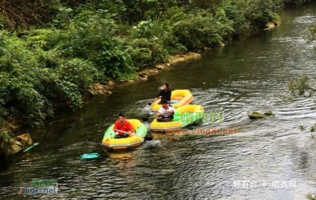 湖润镇古龙山峡谷群漂流景区 - 靖西网