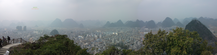 前几个月拍的靖西全景，删除又可惜，只好放出来吧 - 靖西网