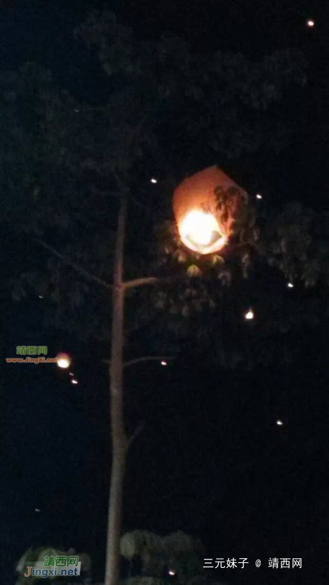 中秋节，靖西人把灯照亮了月亮上的嫦娥 - 靖西网