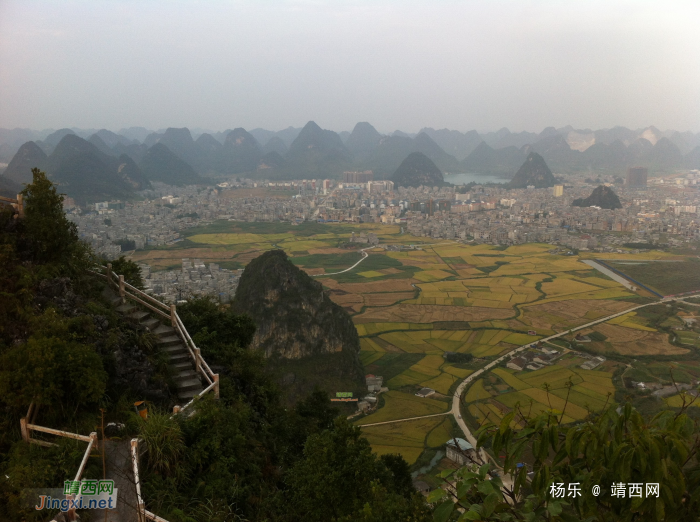 靖西电视塔（排隆山）也是靖西一个好景点 - 靖西网