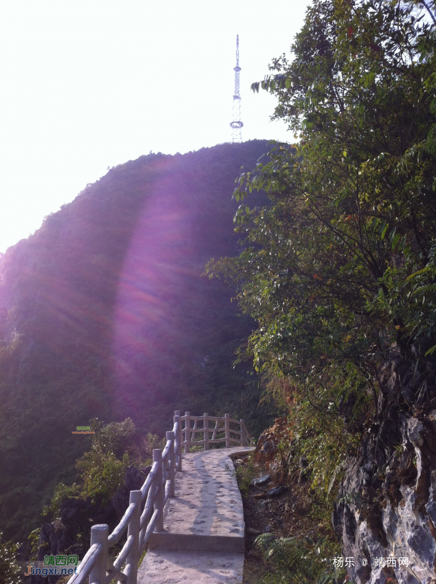 靖西电视塔（排隆山）也是靖西一个好景点 - 靖西网