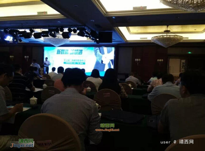参加第五届广西网络媒体峰会 - 靖西网