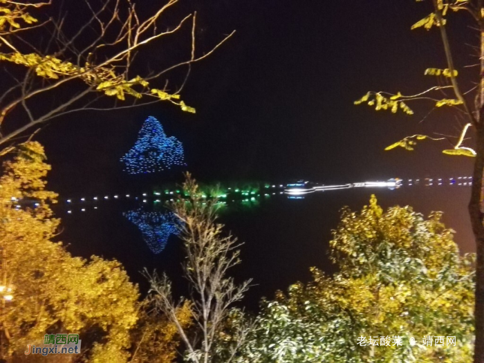 手机镜头下的靖西夜景，金银山成靖西标志 - 靖西网