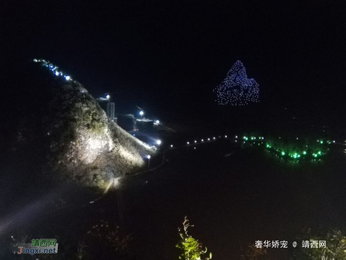 第一次体验晚上爬金山眺望靖西夜景 - 靖西网