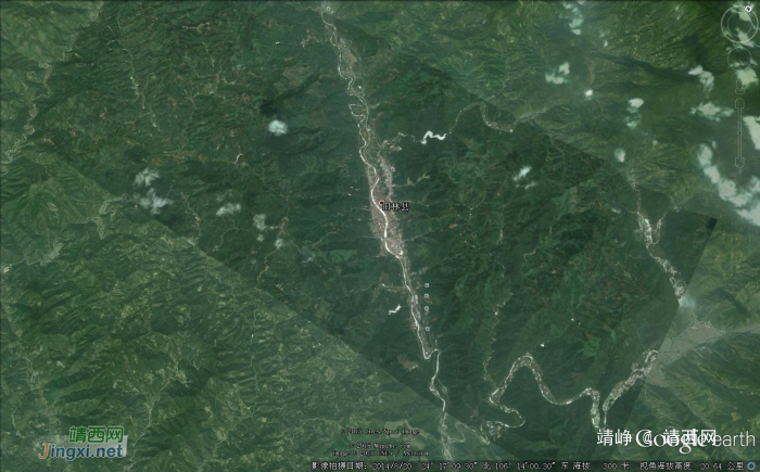 大山中的靖西，难得的几块平地（谷歌地球图） - 靖西网 - 第2页