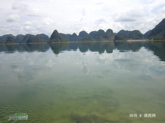 夏天要来了，你说渠洋湖这风景美吗 - 靖西网