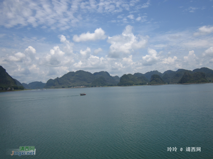 夏天要来了，你说渠洋湖这风景美吗 - 靖西网