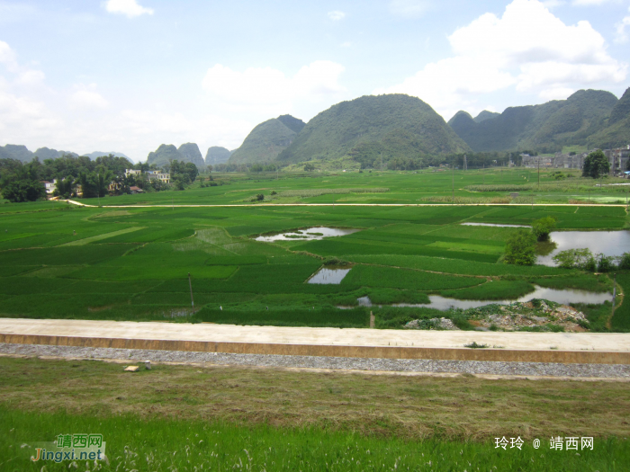 夏天要来了，你说渠洋湖这风景美吗 - 靖西网