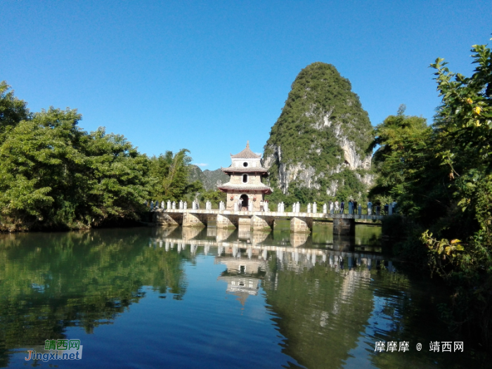 蓝色梦幻，靖西旧州古镇，让人兴奋到窒息的碧水蓝天 - 靖西网