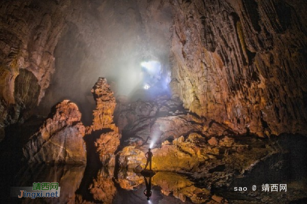 越南丛林中的巨型地下洞穴 - 靖西网