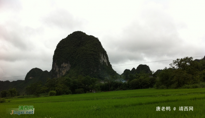 鹅泉风景，风景中的别墅，路过偷拍几张 - 靖西网