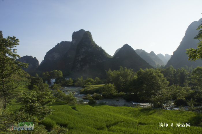 美丽的靖西，靖西旅游最佳季，爱布、二郎瀑布、十九渡桥风景大片 - 靖西网