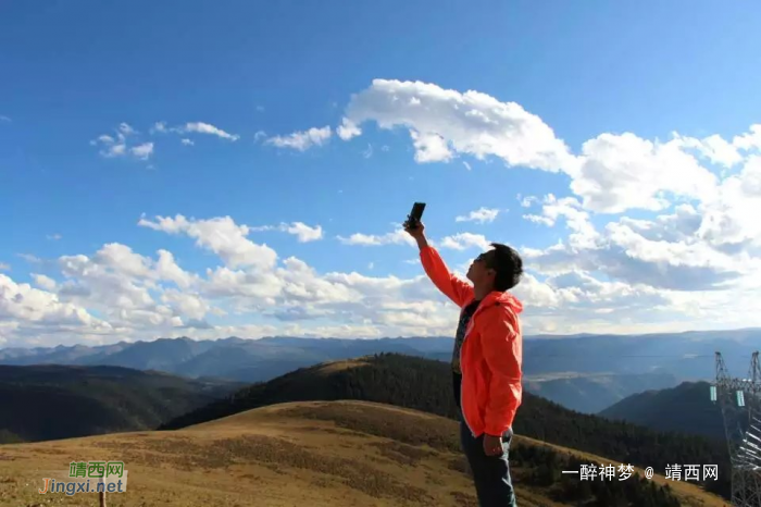 2015年这个假期理塘的蓝天白云真美！真蓝！ - 靖西网