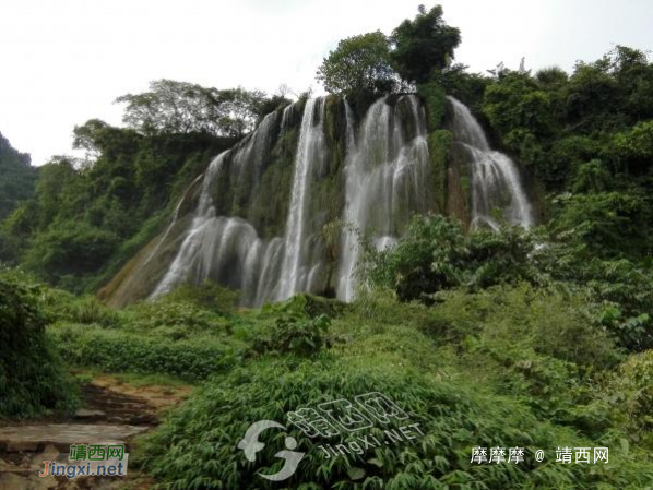 靖西三叠岭风光。 - 靖西网