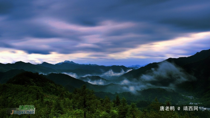 雨后山村峰景，优美如画 - 靖西网