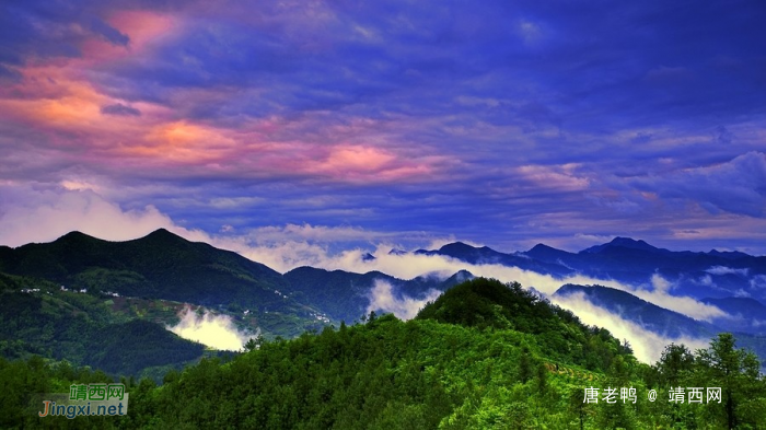 雨后山村峰景，优美如画 - 靖西网