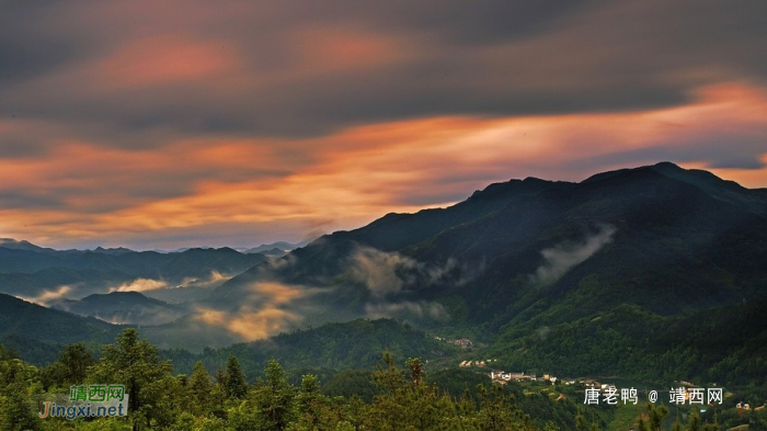 雨后山村峰景，优美如画 - 靖西网