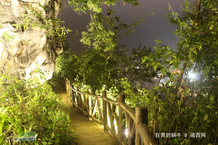 炫丽的靖西小城夜景，但拍照技术是2015年最糟糕的照片 - 靖西网