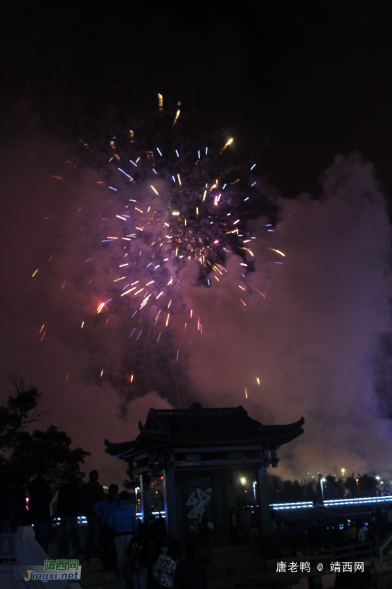 [视频][组图]靖西建市烟花焰火盛会，现场精彩，观众哇声不断 - 靖西网