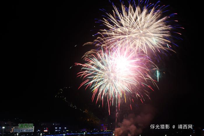 火树银花不夜天---靖西市,靖西建市烟花盛会 - 靖西网