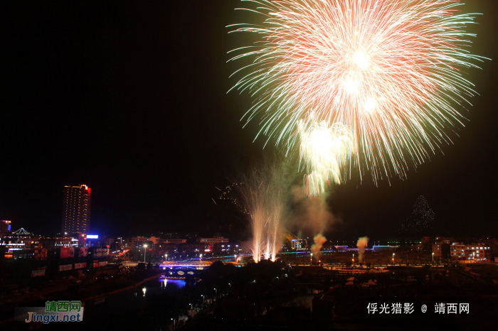 火树银花不夜天---靖西市,靖西建市烟花盛会 - 靖西网