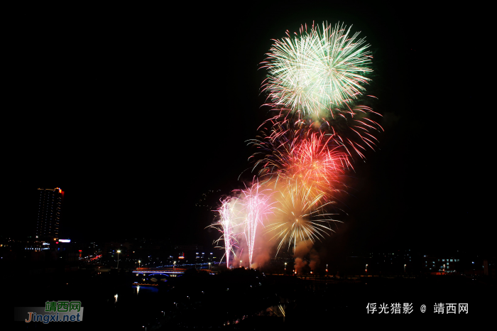 火树银花不夜天---靖西市,靖西建市烟花盛会 - 靖西网