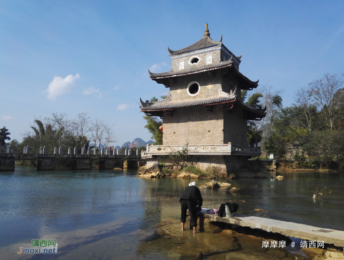 另个角度拍靖西市旧州古镇风光 - 靖西网