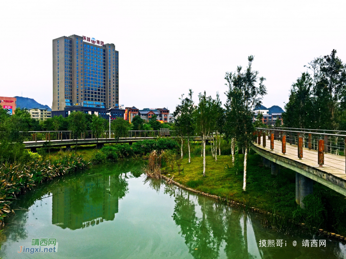 靖西市“一潭碧水两岸柳，一城山色半城湖” - 靖西网