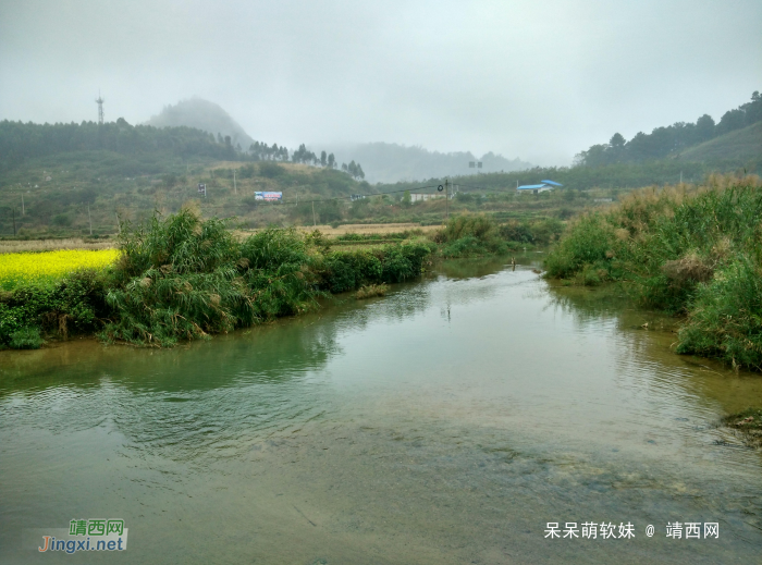 烟雨蒙蒙，画里乡村 - 靖西网