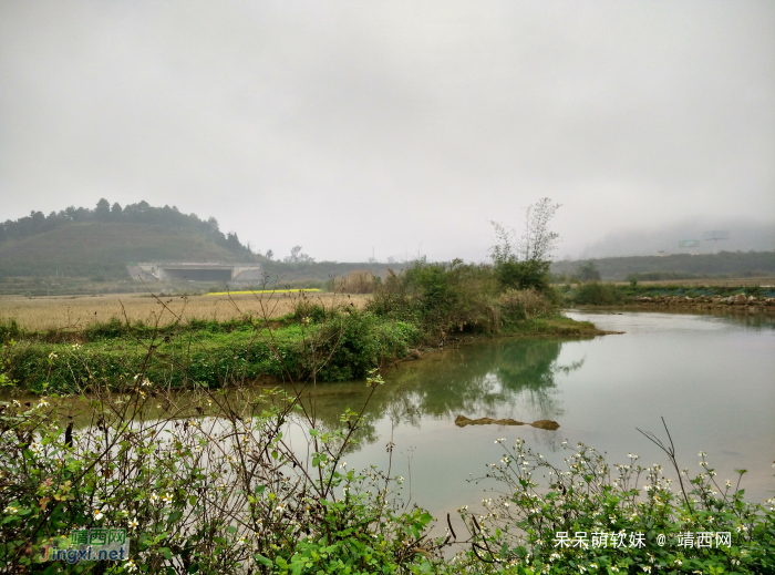 烟雨蒙蒙，画里乡村 - 靖西网