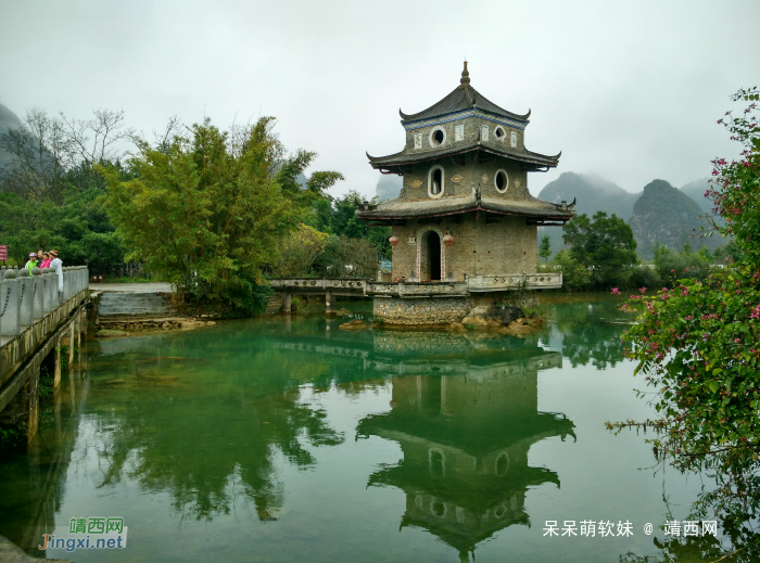 烟雨蒙蒙，画里乡村 - 靖西网