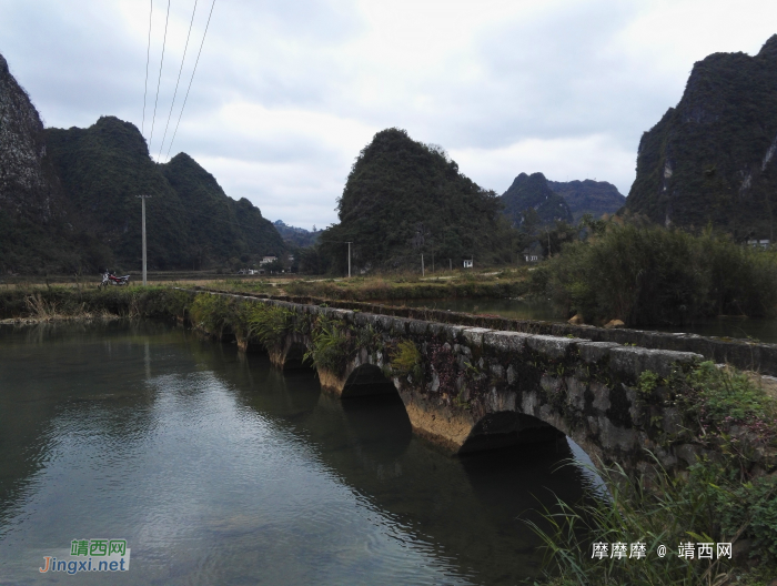 烟雨蒙蒙，画里乡村 - 靖西网