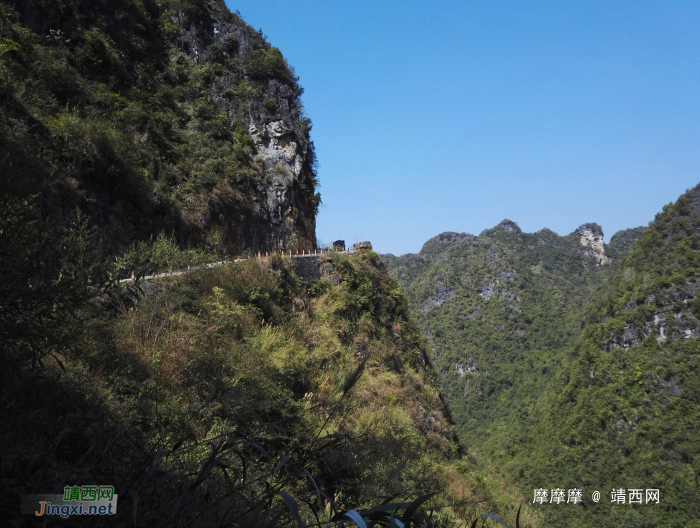 这路越看越恐怖-传说中果乐乡至义用村最危险的路段 - 靖西网